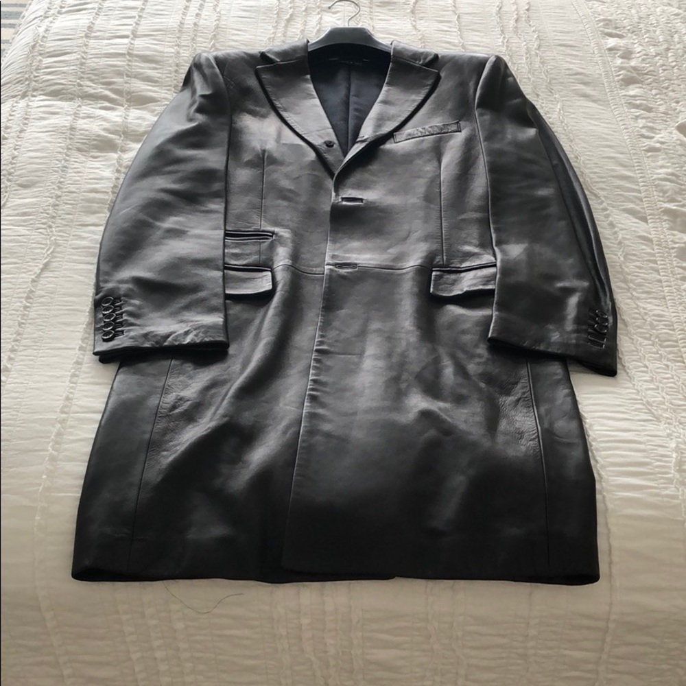 Men’s Gucci Leather trench